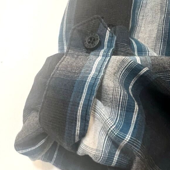 Helix Western Plaid Shirt XXL Athletic Fit Button-Down | Fall Layering Must-Have - Picture 11 of 11